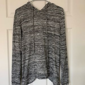 Grey Athletic Poncho